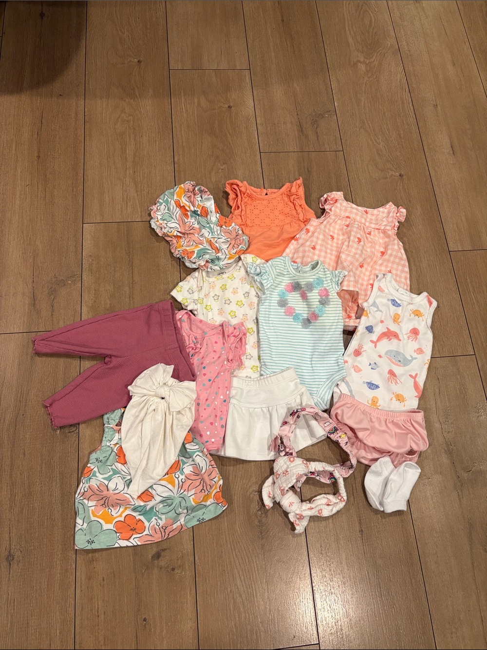 Baby girl clothes bundle size 3 months